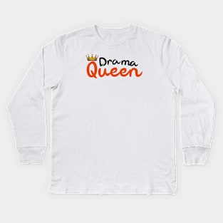 Drama Queen Tees Kids Long Sleeve T-Shirt